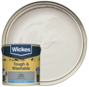 Wickes  Wickes Shadow Grey - No.230 Tough & Washable Matt Emulsion P