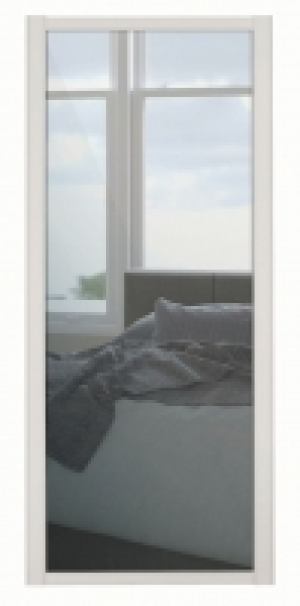 Spacepro 1 Panel Shaker Cashmere Frame Mirror Door - 914mm £175.00