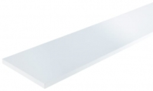 White Gloss Shelf 1200x305x18mm