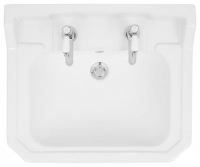Wickes  Wickes Oxford Traditional 2 Tap Hole Semi Recessed Bathroom 