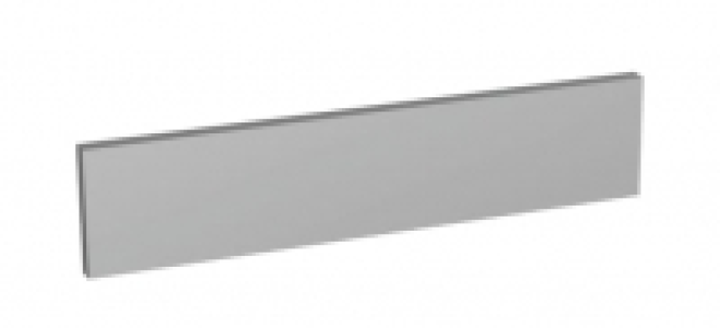 Wickes Orlando Grey Gloss Infill Panel - 600 X 131mm