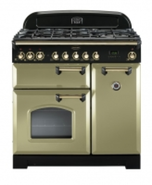 Wickes  Rangemaster Classic Deluxe 90cm Dual Fuel Range Cooker - Cre