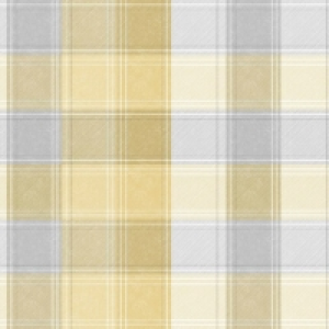 Wickes  Arthouse Country Check Ochre Wallpaper 10.05m x 53cm