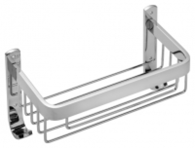 Croydex Aluminium Large Bathroom Storage Basket - Chrome £31.50