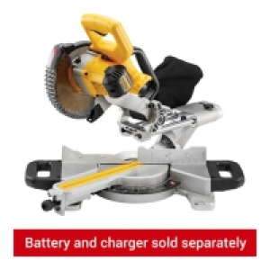 DEWALT DCS365N-XJ 18v Cordless 184mm Sliding Mitre Saw With