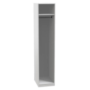 Homebase 1 Fitted Bedroom Single Wardrobe - White