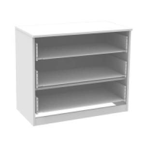 Fitted Bedroom 3 Drawer Wide Chest - White