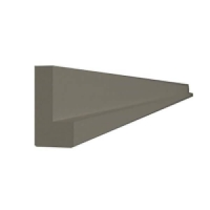 Homebase Wrapped Chipboard Classic Shaker Sage 2400mm Cornice or Pelmet