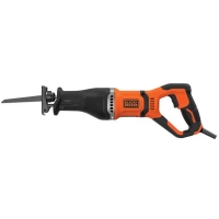 Homebase (h) 50.2 X (w) 10.2 X (d) 20.1 Cm BLACK+DECKER 750W Corded Reciprocating Saw with Branch Holde