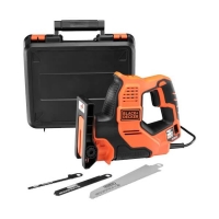 Homebase Three Blades And Kit Box BLACK+DECKER Scorpion Auto-select 500W Powered Hand Saw with