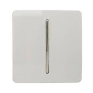 Plastic Trendi Switch 1 Gang 2 Way 10 Amp Rocker Light Switch in Scr