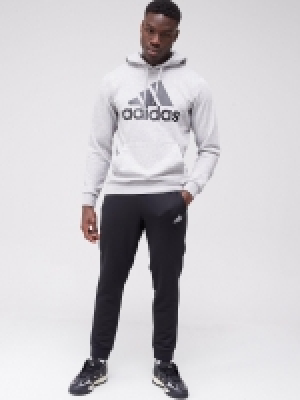 LittleWoods Adidas Hooded Tracksuit - Medium Grey Heather