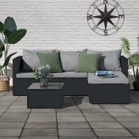 HomeBargains  The Outdoor Living Collection: New Hampshire Corner Sofa Set