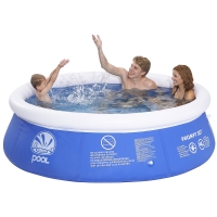 HomeBargains  Summer Fun Prompt Set 8ft Inflatable Pool