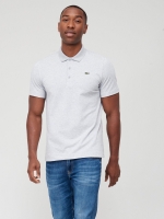 LittleWoods Lacoste Ottoman Polo Shirt - Grey