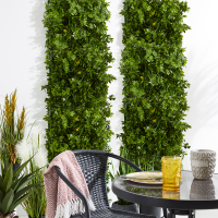 HomeBargains  Jardin: 4 Deluxe Artificial Foliage Panels