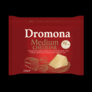 Dromona Medium & Mature Cheddar £1.50