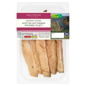 Waitrose Hot Smoked Scottish Mackerel Fillets £5.25