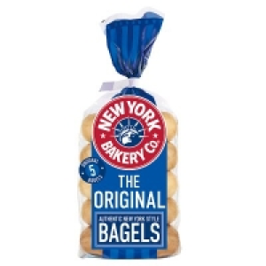 New York Bakery Co Plain Bagels £1.35