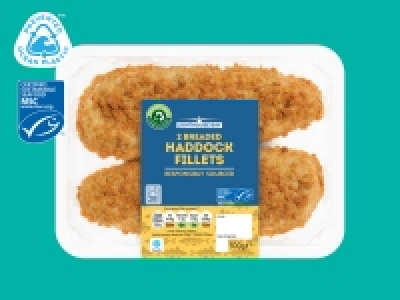 Lighthouse Bay 2 Breaded Haddock Fillets £1.59