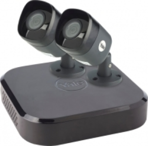 Yale SV-4C-2AB4MX Smart Home Security Wired CCTV Kit x 2 Cam