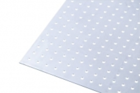 Wickes Metal Sheet Perforated Round Hole 4.5mm Galvanised St £25.00