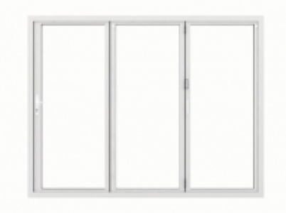 Wickes  Jci Aluminium Bi-fold Door Set White Right Opening 2090 x 23