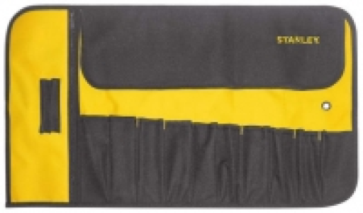 Stanley 1-93-601 12 Pocket Tool Roll - Grey & Black