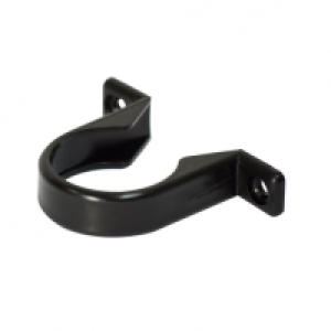 FloPlast WP35B Push-fit Waste Pipe Clips - Black 40mm Pack o