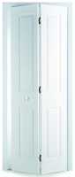 Wickes  Wickes Chester White Smooth Moulded 4 Panel Internal Bi-Fold