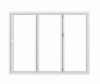 Wickes  Jci Aluminium Bi-fold Door Set White Left Opening 2090 x 269