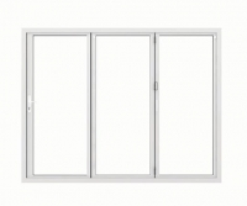 Wickes  Jci Aluminium Bi-fold Door Set White Left Opening 2090 x 269