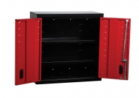 Wickes  Hilka Garage Storage Locking Wall Hung Unit - Red & Black