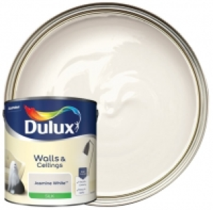 Dulux Silk Emulsion Paint - Jasmine White - 2.5L £19.00