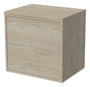 Wickes  Wickes Tallinn Halifax Oak Push to Open Vanity Unit - 600 x 