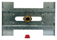 Wickes  Abacus Recessed Single Fitting Plate - 3/4in Fitting