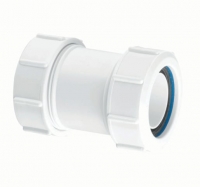 Wickes  McAlpine Multifit FIT29 Straight Pipe Connector - 40mm