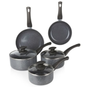 Tower Cerastone 5-Piece Non-Stick Pan Set - Charcoal Grey £109.99