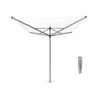 RobertDyas  Brabantia Lift-O-Matic 40m 4-Arm Rotary Airer with Ground Sp