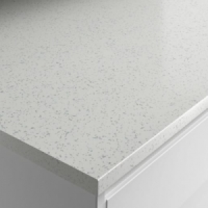 Wickes  Wickes Strass Blanc Laminate Bathroom Worktop - 2m x 337mm x