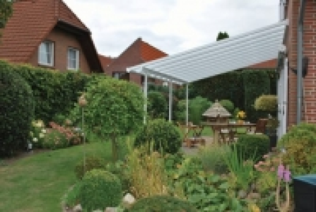 Wickes  Palram Feria Polycarbonate Patio Canopy White - 6060 x 3870 