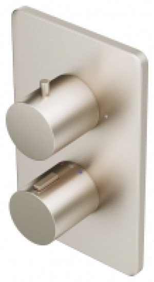 Wickes Concealed 1 Outlet Round Thermostatic Shower Valve -
