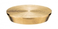 Wickes  Primaflow Brass Compression Blanking Cap - 28mm Pack Of 2