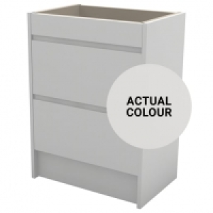 Wickes  Duarti By Calypso Beaufort 600mm Slimline 2 Drawer Floor Sta