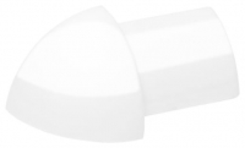 Homelux 6mm Quadrant Corners White Pack 2