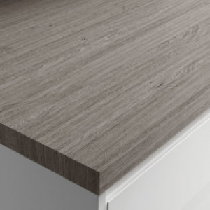 Wickes  Wickes Wood Effect Laminate Worktop - Silver Grain 600mm x 3