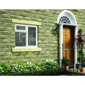 Wickes  White Double Glazed Timber Casement Window - 3-Lite Right Hu