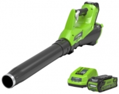 Wickes  Greenworks Cordless Blower 40V with 2AH Battery & Charger