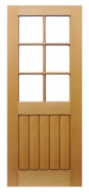 Wickes Geneva Oak Veneer Glazed Cottage Pre Finished Interna