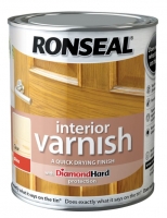 Wickes  Ronseal Interior Varnish - Gloss Clear 750ml
